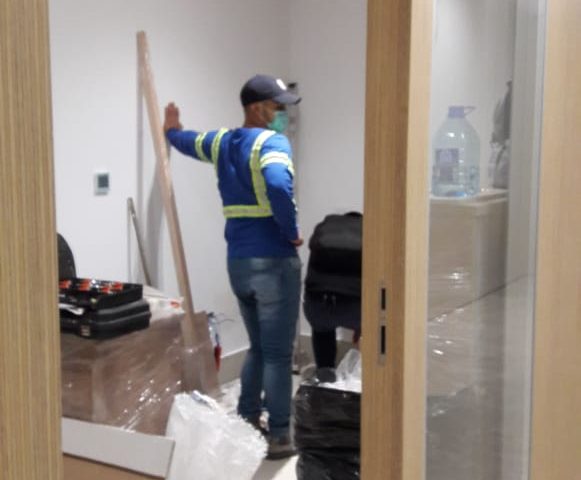 Trabajos de nuevas oficinas The Panama Clinic